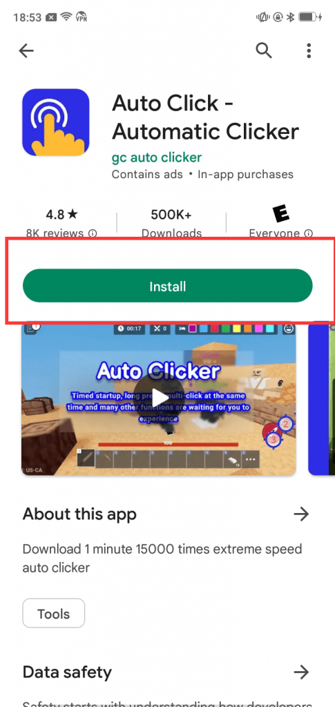 Auto Click - Automatic Clicker for Android - Free App Download