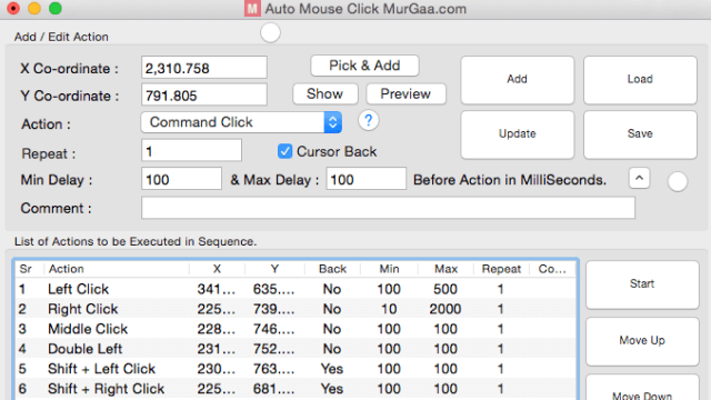 The Helpful Auto Clicker for Mac by MurGaa