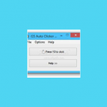 Free GS Auto Clicker for Windows